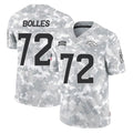 Kooe D.Broncos #72 Garett Bolles Player Arctic Camo Salute To Service Limited Stitched Jerseys