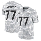 Kooe D.Broncos #77 Quinn Meinerz Player Arctic Camo Salute To Service Limited Stitched Jerseys