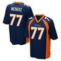 Kooe D.Broncos #77 Quinn Meinerz Player Navy Game Stitched Jerseys