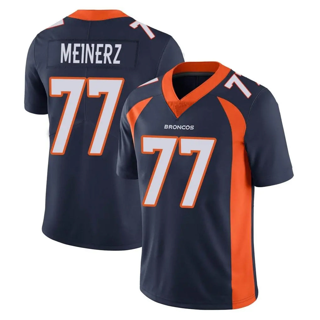 Kooe D.Broncos #77 Quinn Meinerz Player Navy Vapor Untouchable Limited Game Stitched Jerseys