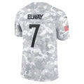 Kooe D.Broncos #7 John Elway Player Arctic Camo Salute to Service Limited Stitched Jerseys