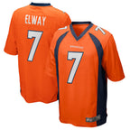 Kooe D.Broncos #7 John Elway Player Orange Game Stitched Jerseys
