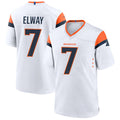 Kooe D.Broncos #7 John Elway Player White Home Game Stitched Jerseys