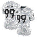 Kooe D.Broncos #99 Zach Allen Player Arctic Camo Salute To Service Limited Stitched Jerseys