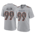 Kooe D.Broncos #99 Zach Allen Player Gray Atmosphere Fashion Limited Game Stitched Jerseys