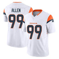 Kooe D.Broncos #99 Zach Allen Player White Limited Vapor F.U.S.E. Home Game Stitched Jerseys