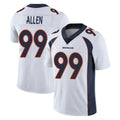 Kooe D.Broncos #99 Zach Allen Player White Vapor Untouchable Limited Home Game Stitched Jerseys
