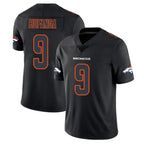 Kooe D.Broncos #9 Talanoa Hufanga Player Black Impact Limited Game Stitched Jerseys