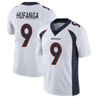 Kooe D.Broncos #9 Talanoa Hufanga Player White Vapor Untouchable Limited Home Game Stitched Jerseys