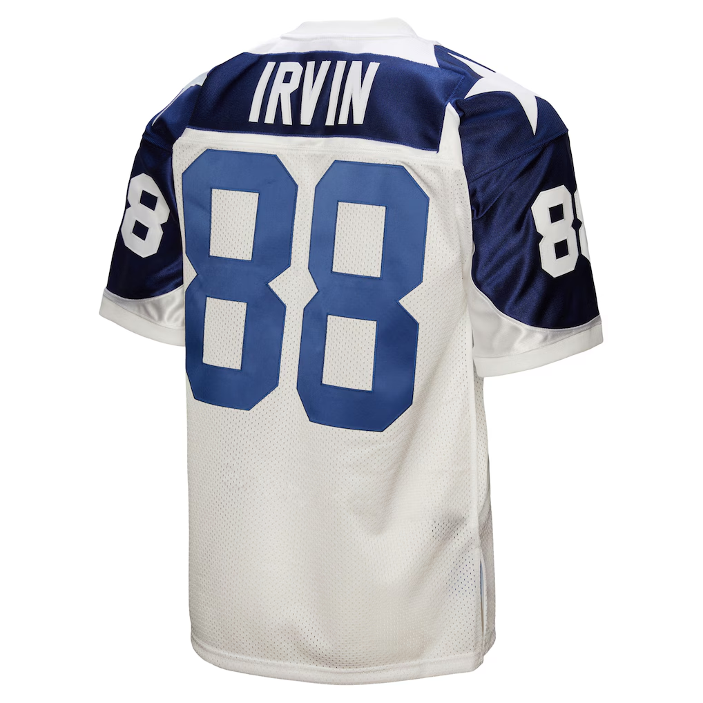 Kooe D.Cowboys 1994 #88 Michael Irvin Mitchell & Ness White Authentic Throwback Retired Player Jersey