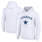 Kooe D.Cowboys White Pullover Hoodies Limited Blank Player Stitched Jerseys