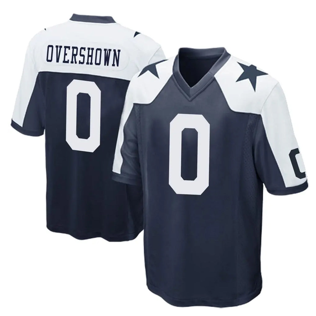 Kooe D.Cowboys #0 DeMarvion Overshown Player Navy-White Alternate Home Game Stitched Jerseys