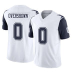 Kooe D.Cowboys #0 DeMarvion Overshown Player White-Navy Limited Vapor F.U.S.E. Home Game Stitched Jerseys