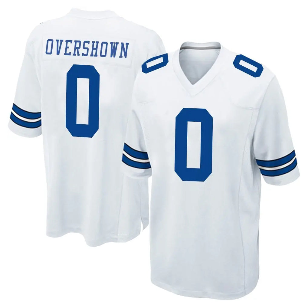 Kooe D.Cowboys #0 DeMarvion Overshown Player White Home Game Stitched Jerseys