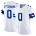 Kooe D.Cowboys #0 DeMarvion Overshown Player White Limited Vapor F.U.S.E. Home Game Stitched Jerseys