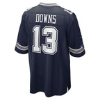 Kooe D.Cowboys #13 Caleb Downs Navy 2026 Draft First Round Pick No. 11 Team Game Stitched Jerseys
