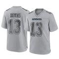 Kooe D.Cowboys #13 Caleb Downs Player Gray Atmosphere Fashion Home Game Stitched Jerseys