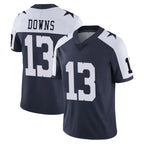 Kooe D.Cowboys #13 Caleb Downs Player Navy-White Limited Alternate Vapor Untouchable Home Game Stitched Jerseys
