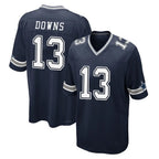 Kooe D.Cowboys #13 Caleb Downs Player Navy Home Game Stitched Jerseys