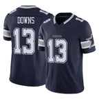 Kooe D.Cowboys #13 Caleb Downs Player Navy Limited Vapor F.U.S.E. Home Game Stitched Jerseys