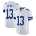 Kooe D.Cowboys #13 Caleb Downs Player White Vapor Untouchable Limited Home Game Stitched Jerseys