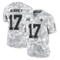 Kooe D.Cowboys #17 Brandon Aubrey Player Arctic Camo Salute to Service Limited Home Game Stitched Jerseys
