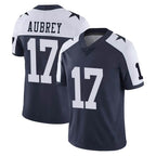 Kooe D.Cowboys #17 Brandon Aubrey Player Navy-White Limited Alternate Vapor Untouchable Home Game Stitched Jerseys