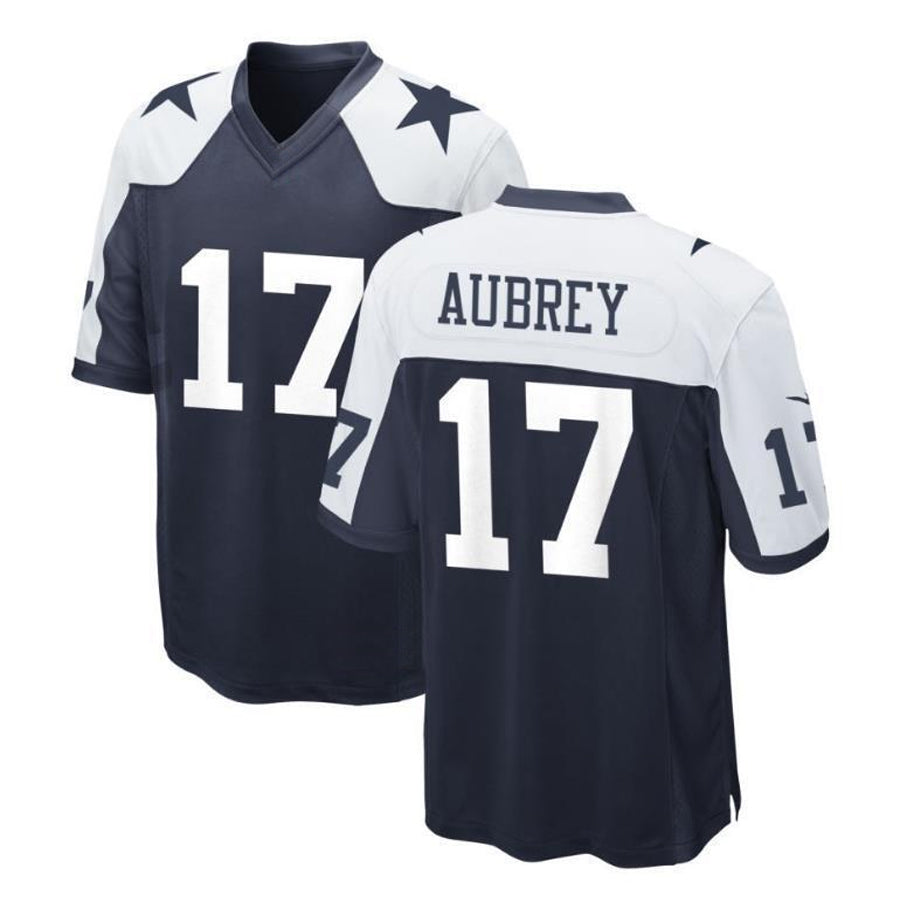 Kooe D.Cowboys #17 Brandon Aubrey Player Navy Alternate Game Stitched Jerseys