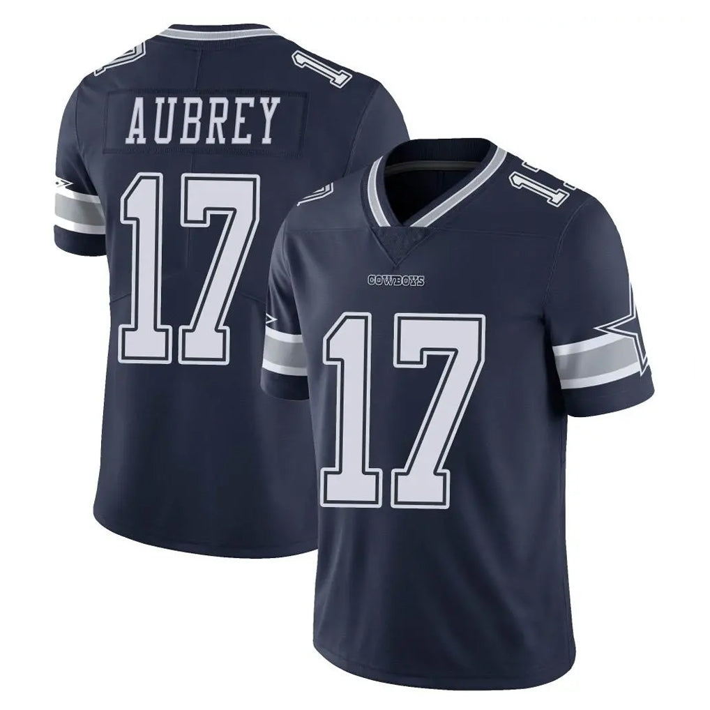 Kooe D.Cowboys #17 Brandon Aubrey Player Navy Vapor Untouchable Limited Home Game Stitched Jerseys