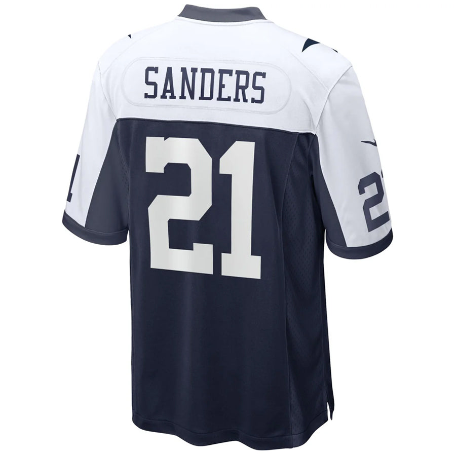Kooe D.Cowboys #21 Deion Sanders Player Navy Alternate Game Stitched Jerseys