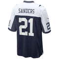 Kooe D.Cowboys #21 Deion Sanders Player Navy Alternate Game Stitched Jerseys