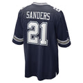 Kooe D.Cowboys #21 Deion Sanders Player Navy Home Game Stitched Jerseys