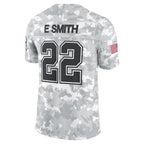 Kooe D.Cowboys #22 Emmitt Smith Player Arctic Camo Salute to Service Limited Stitched Jerseys