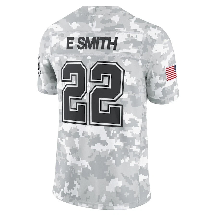 Kooe D.Cowboys #22 Emmitt Smith Player Arctic Camo Salute to Service Limited Stitched Jerseys