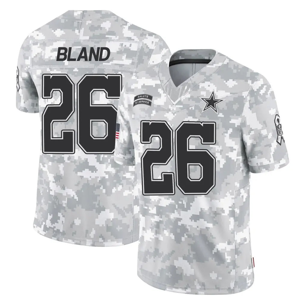 Kooe D.Cowboys #26 DaRon Bland Player Arctic Camo Salute to Service Limited Home Game Stitched Jerseys