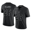 Kooe D.Cowboys #26 DaRon Bland Player Black Limited Reflective Home Game Stitched Jerseys