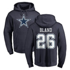 Kooe D.Cowboys #26 DaRon Bland Player Navy Pullover Hoodies Limited Stitched Jerseys