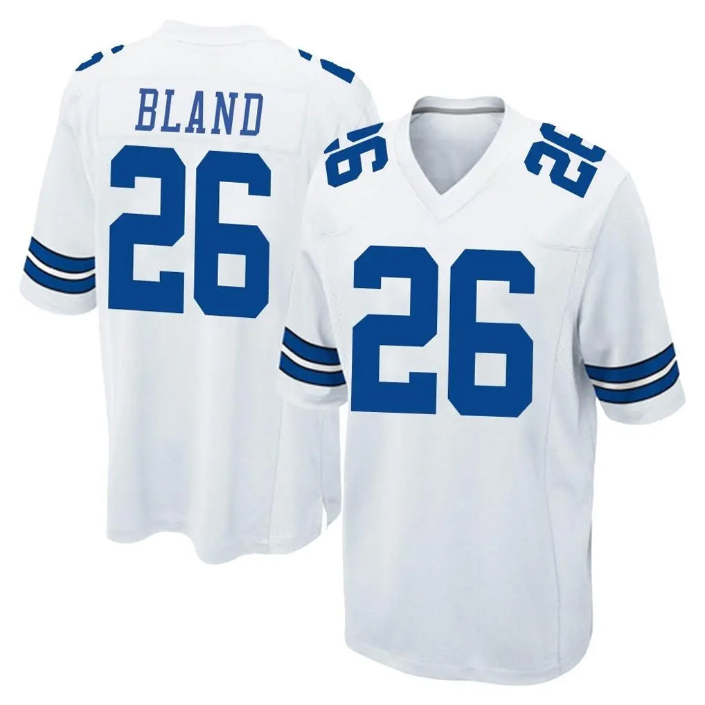 Kooe D.Cowboys #26 DaRon Bland Player White Home Game Stitched Jerseys