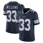 Kooe D.Cowboys #33 Javonte Williams Player Navy Vapor Untouchable Limited Home Game Stitched Jerseys