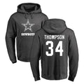Kooe D.Cowboys #34 Jalen Thompson Player Ash One Color Pullover Hoodie Limited Stitched Jerseys