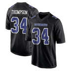 Kooe D.Cowboys #34 Jalen Thompson Player Carbon Black Fashion Home Game Stitched Jerseys
