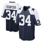 Kooe D.Cowboys #34 Jalen Thompson Player Navy-White Alternate Home Game Stitched Jerseys
