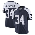 Kooe D.Cowboys #34 Jalen Thompson Player Navy-White Limited Alternate Vapor Untouchable Home Game Stitched Jerseys