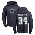 Kooe D.Cowboys #34 Jalen Thompson Player Navy Pullover Hoodies Limited Stitched Jerseys