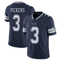 Kooe D.Cowboys #3 George Pickens Player Navy Vapor Untouchable Limited Home Game Stitched Jerseys