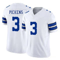 Kooe D.Cowboys #3 George Pickens Player White Vapor F.U.S.E. Limited Stitched Jerseys