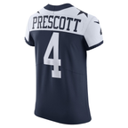Kooe D.Cowboys #4 Dak Prescott Navy Alternate Vapor Elite Player Stitched Jersey