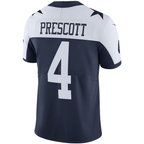 Kooe D.Cowboys #4 Dak Prescott Navy Alternate Vapor Limited Stitched Jerseys