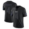 Kooe D.Cowboys #4 Dak Prescott Player Black Impact Limited Home Game Stitched Jerseys