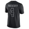 Kooe D.Cowboys #4 Dak Prescott Player Black RFLCTV Limited Stitched Jerseys